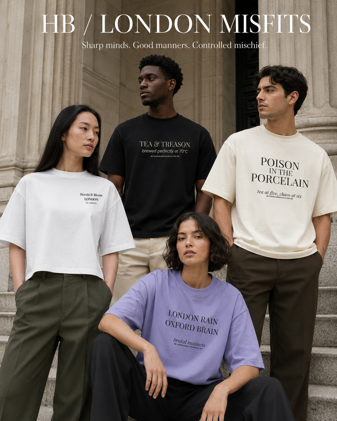 Herald and Bloom/ LONDON MISFITS COLLECTION