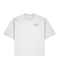 Cultured Until Midnight White Boxy T-Shirt Back