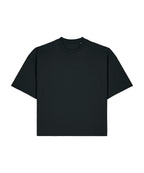 Herald & Bloom Essential. Black boxy T-shirt