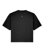Herald & Bloom Essential. Black boxy T-shirt