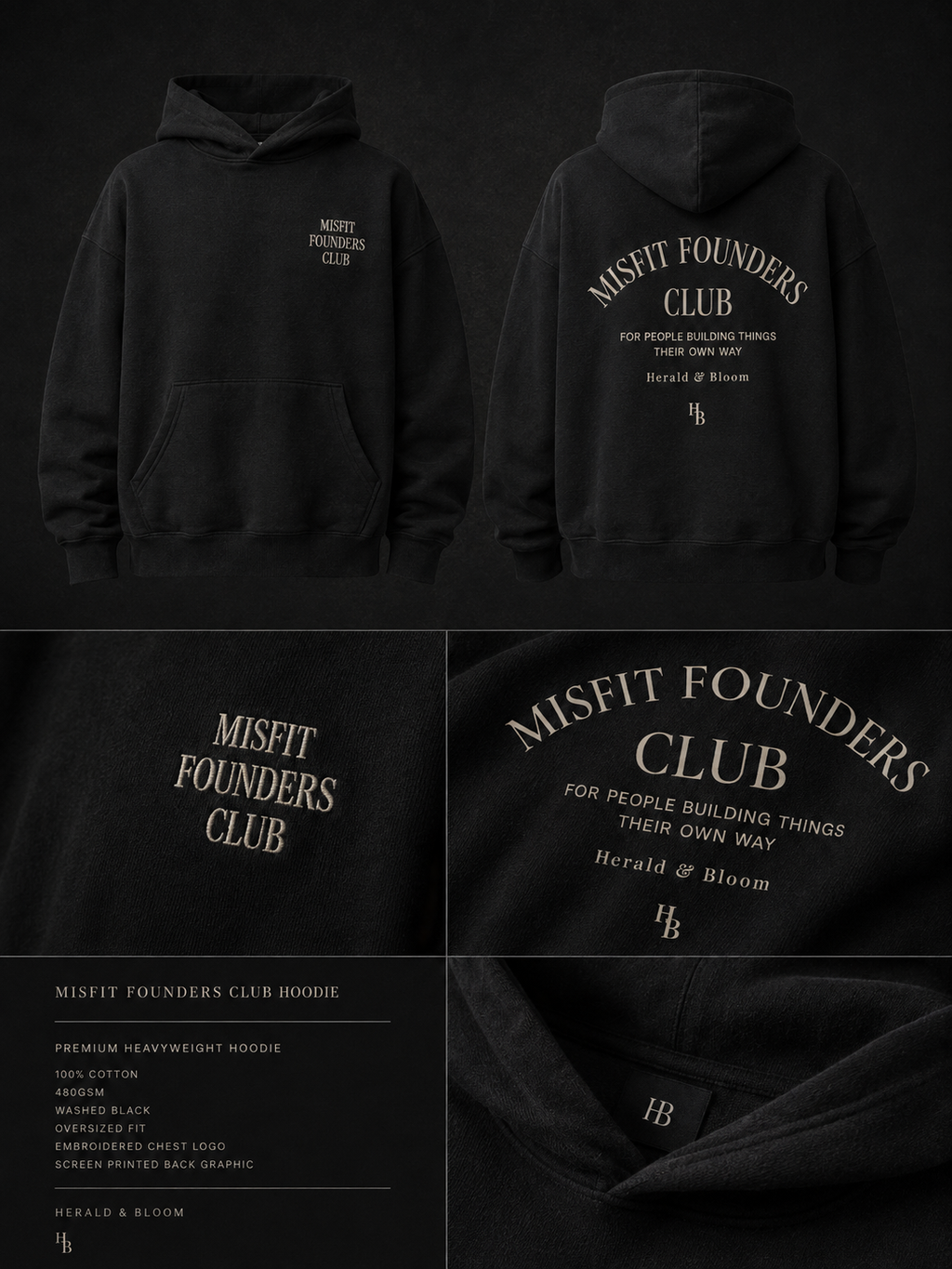 Misfit Founders Club Hoodie