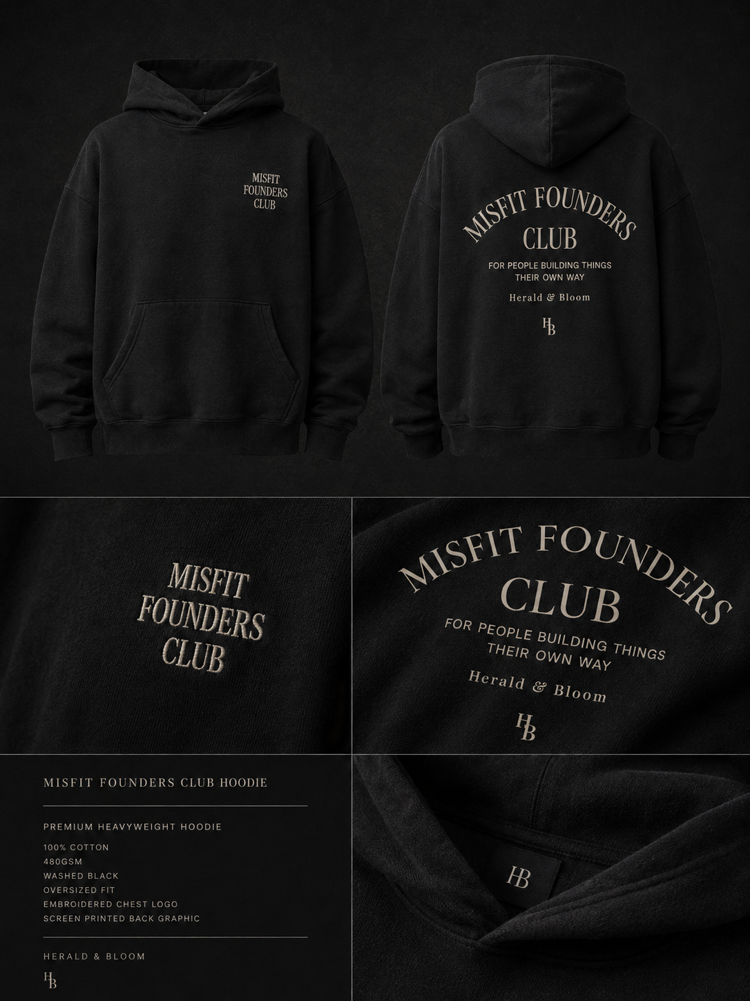 Misfit Founders Club Hoodie