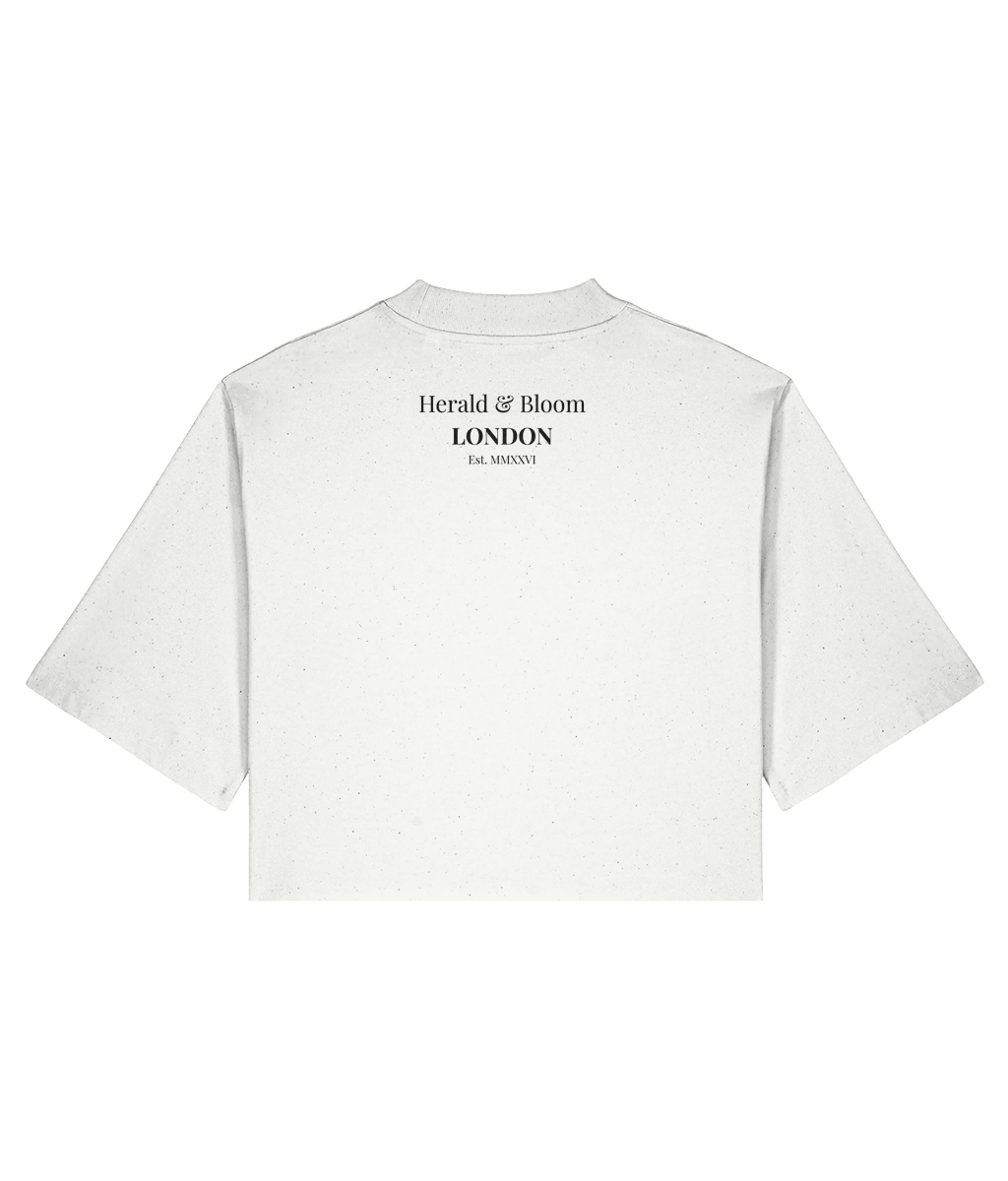 Tea & Treason Cropped T-shirt Back